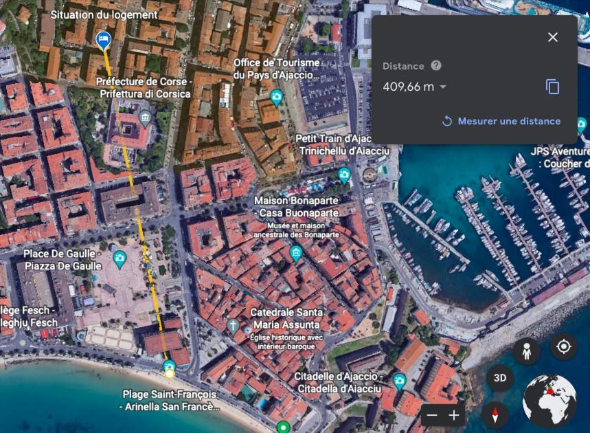 Appartement Plein De Charme - Ajaccio Hyper Centre Ngoại thất bức ảnh