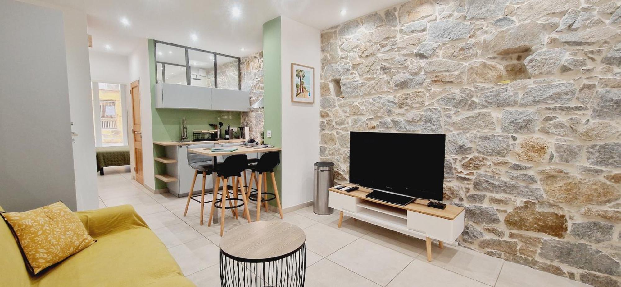 Appartement Plein De Charme - Ajaccio Hyper Centre Ngoại thất bức ảnh